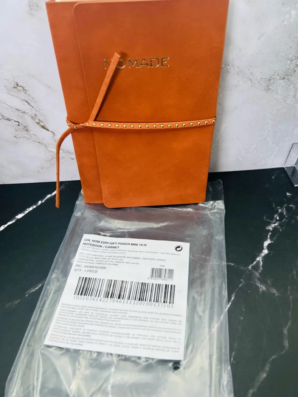 Chloé Nomade Notebook VIP Gift with Studded Strap & Stickers NWT